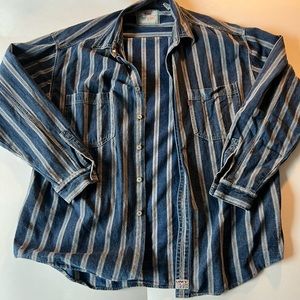Vintage Levi’s striped Jean shirt